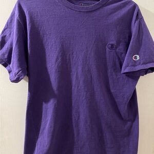 Champion Purple Short Sleeve Tee